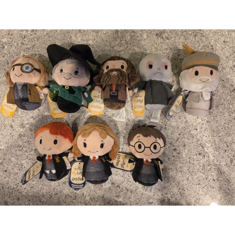 Hallmark Itty Bittys HARRY POTTER Lot of 8 ~ NWT
